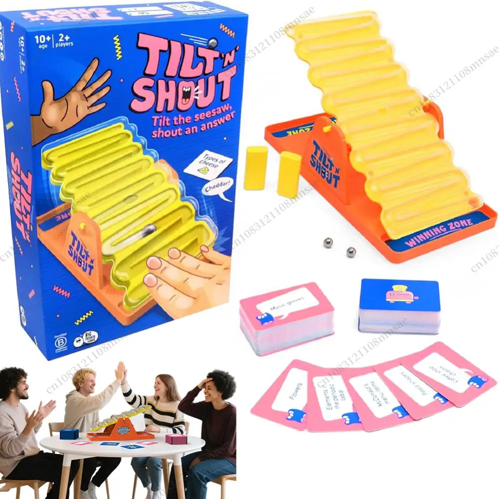 

Настольная игра Tilt N Shout A Speedy Family для взрослых и детей