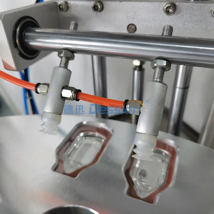 Rotary Margarine Liquid Filling Machine With Automatic Butter Weighting System image 4