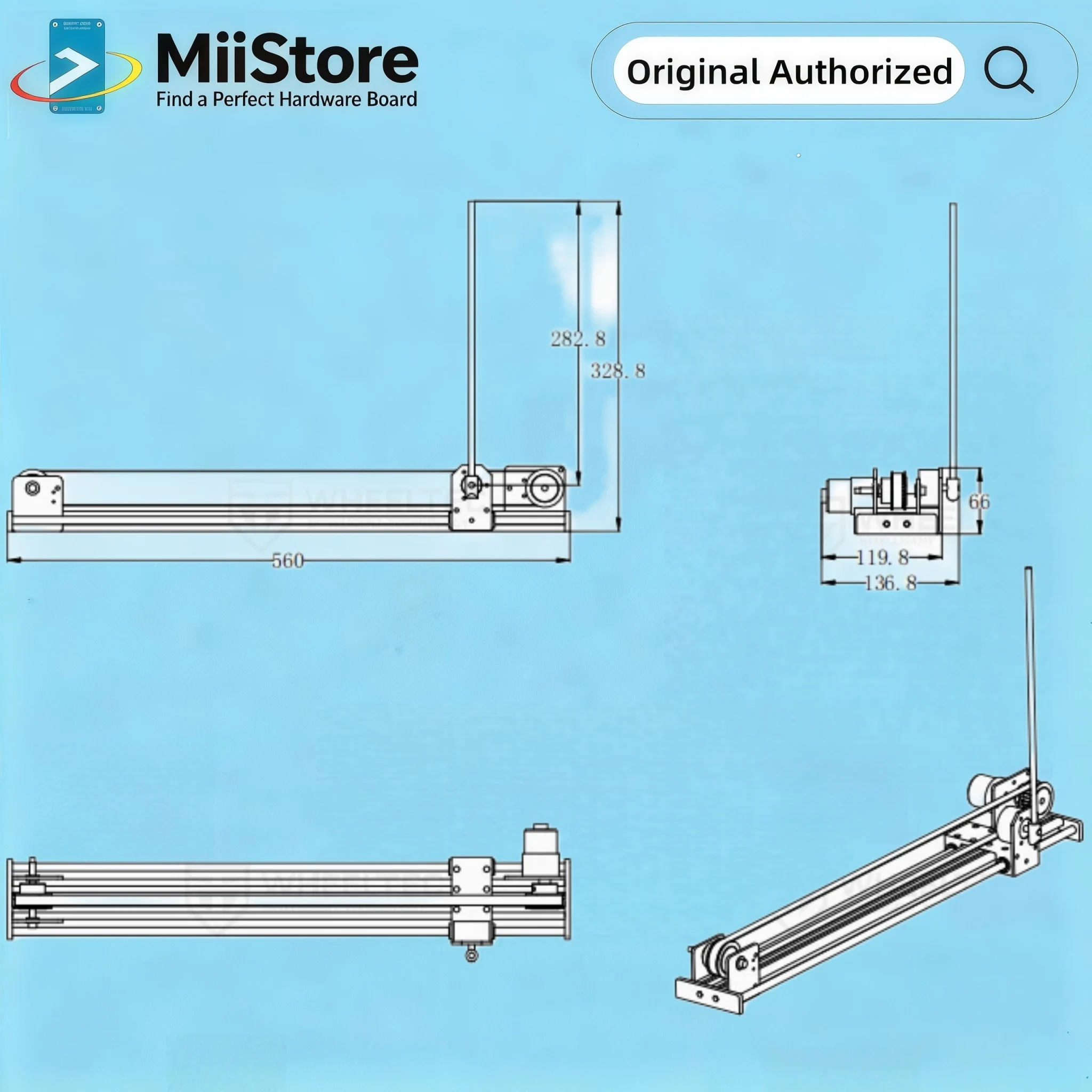 IP570 Linear Inverted Pendulum Rotating Inverted Pendulum Circular Inverted Pendulum PID Arduino Version