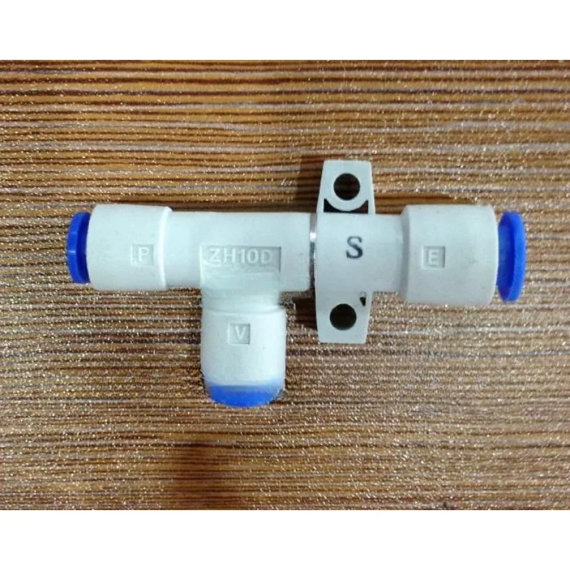 New B&n Type Zh07ds-06-06-06 Pneumatic Vacuum Ejector Without Silencer,zh07ds Body Ported Type One-touch Style 6 Mm Od Fitting