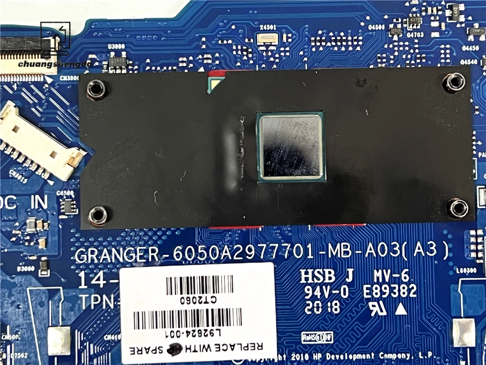 MOTHERBOARD LAPTOP untuk HP 240 G7 L92624-601 dengan CelN4000 64GeMMC telah diuji sepenuhnya untuk bekerja dengan sempurna