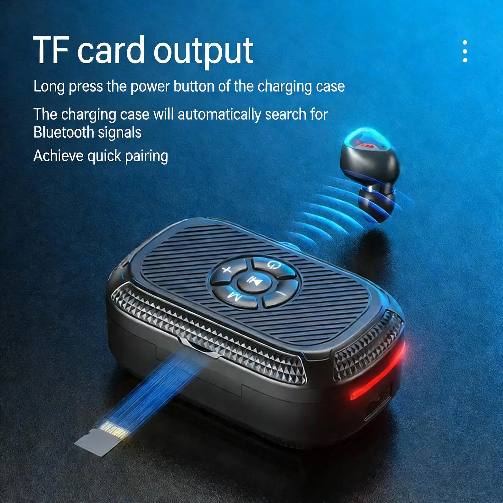 

RGB Light Bluetooth Headphones Wireless Earphones Support TF Card Multifunction MP3 Long Battery Life Headset For Game Music