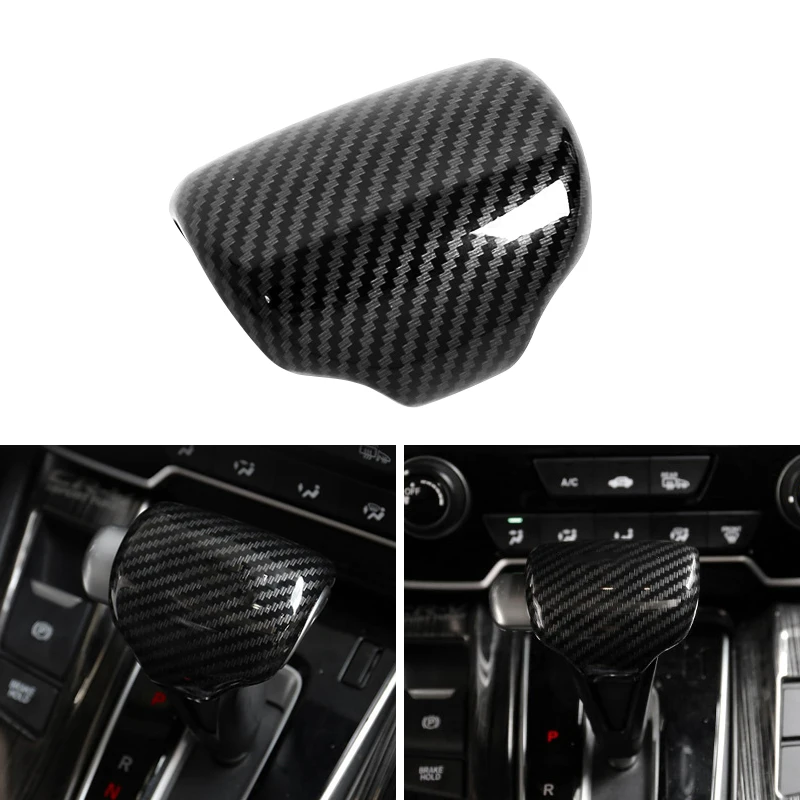 

Car Gear Lever Cover Shifter Gear Shift Knob Gear Head Sticker Shell For Honda CRV CR-V 5th 2017 2018 2019 2020 2021 Accessories