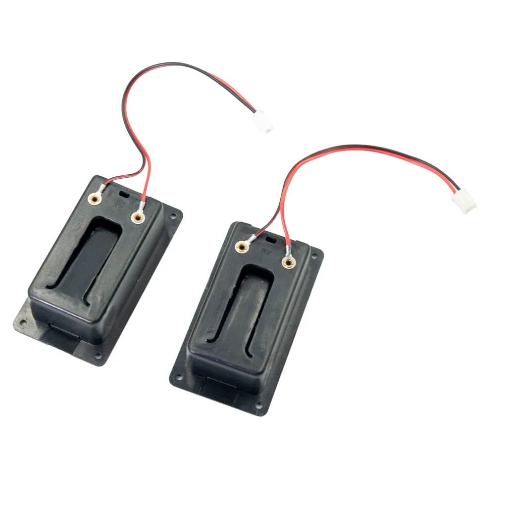 One Pair 2PCS 9V Battery Box Case Holders For Guitar Bass Pickup W/ Wires Guitar Replacement Accessories 2/5/10 PCS