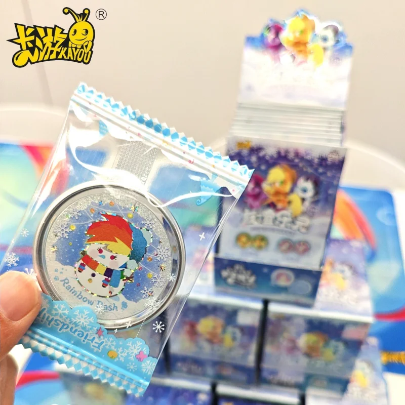 

Original KAYOU My Little Pony Double Sided Candy Badge Stellar Fantasy Edition Vol.2 Designated Style Anime Character Toy Gifts