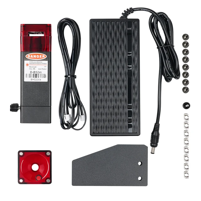 Zestaw ulepszeń modułu laserowego TTS-10 80W z zasilaczem i głowicą laserową do grawerki laserowej TTS-25 TTS-55 TTS-55 PRO
