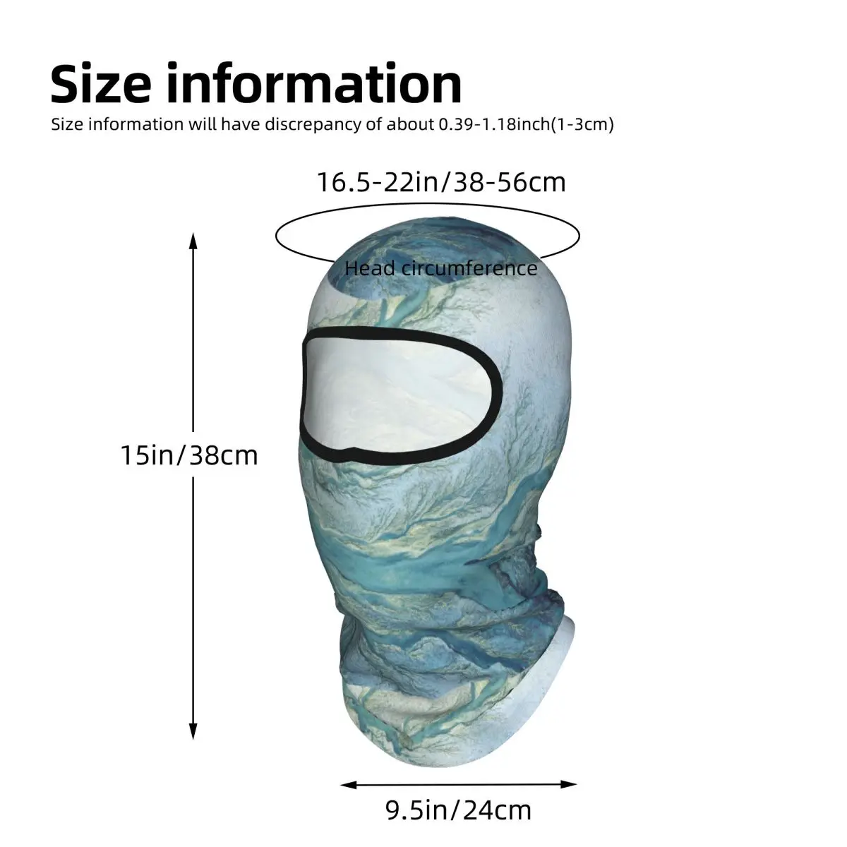 Braided River Delta Outdoor Cool Sunscreen Motorcycle Face Moto Biker Wind Cap Mask Stopper Windproof Bicycle Cycling Headgear