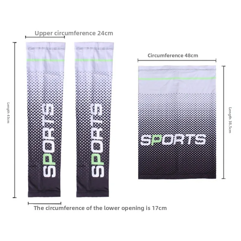 Солнцезащитные рукава для мужчин и женщин, летние УФ-дышащие легкие защитные полотенца из ледяного шелка для лица, спортивные велосипедные упражнения, спорт