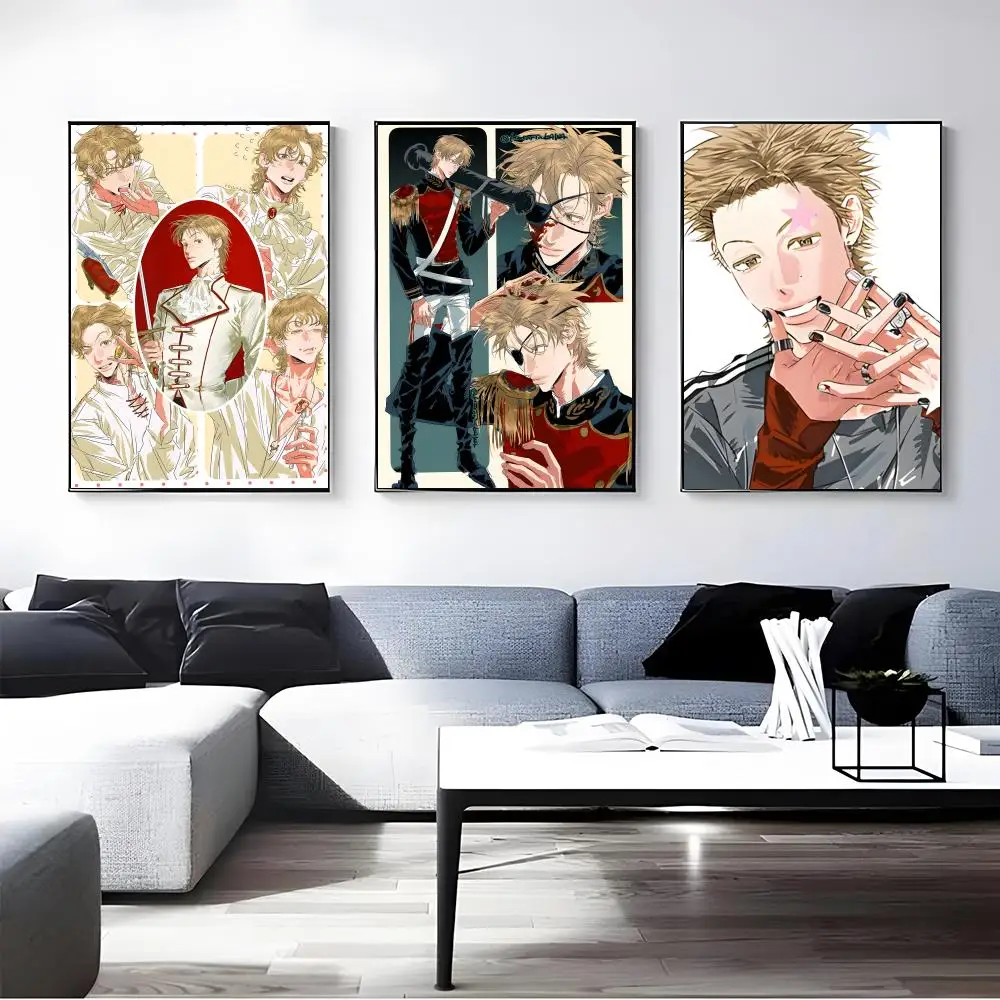 Idol Martin Park Poster Self-adhesive Art Waterproof Paper Sticker Coffee House Bar Room Wall Decor