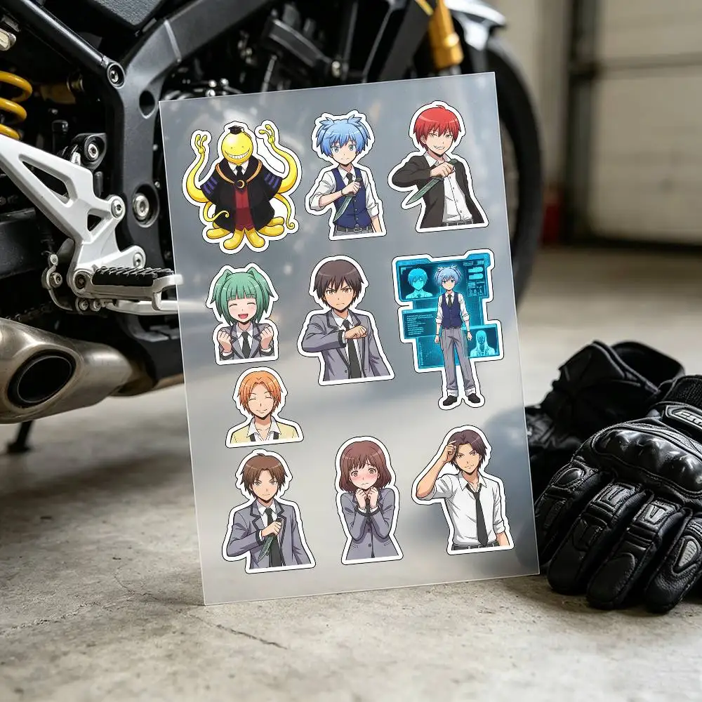 Assassination Classroom Stickers Auto Body Bumper Windows Motorcycle Laptop Walls Vinyl Decal Car Tuning Accessories