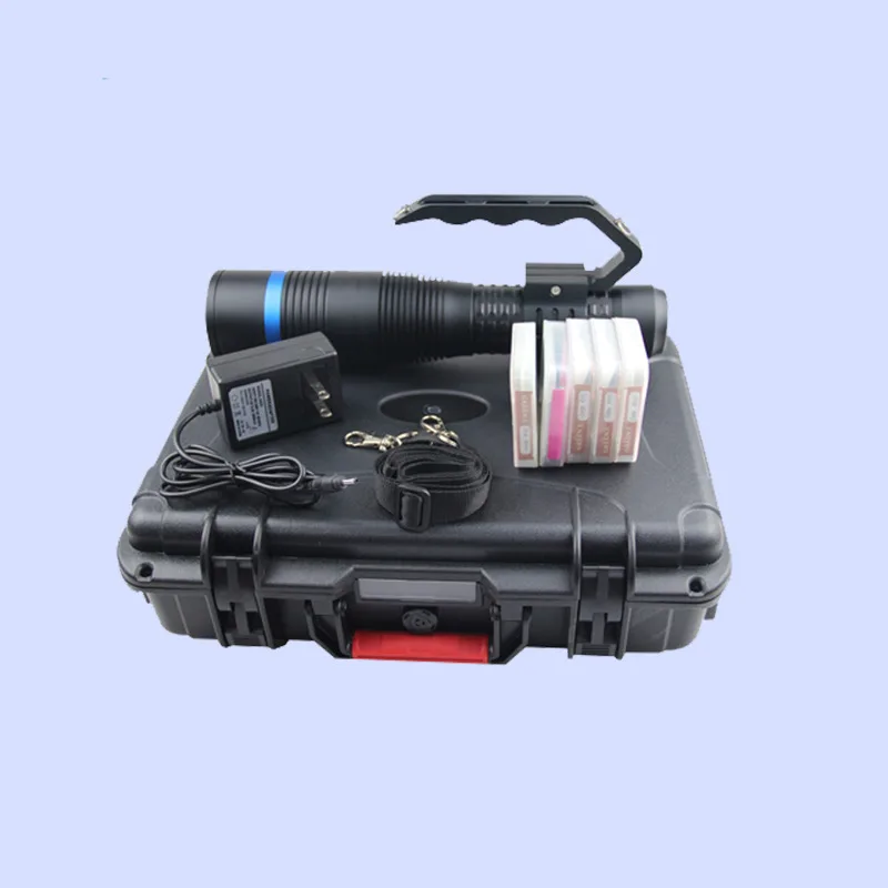 4810B Portable LED uniform survey light source, flashlight multi-band light source, trace survey search light