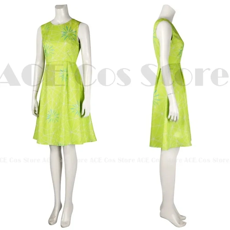 

az15Inside 2, костюм для косплея для взрослых и детей, парик, одежда, платье, маска, день рождения, Хэллоуин, аниме-фильм, косплей, необычный милый костюм