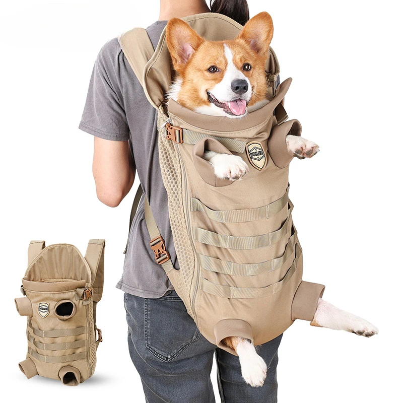 

Front Dog Backpack, Pet Carrier, Shoulder Bag, Portable Carrying, Puppy Luxury for Pet Outdoor Travelling Bags Accessories