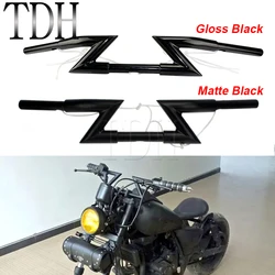 Steel Black Motorcycle Handle Bar 1