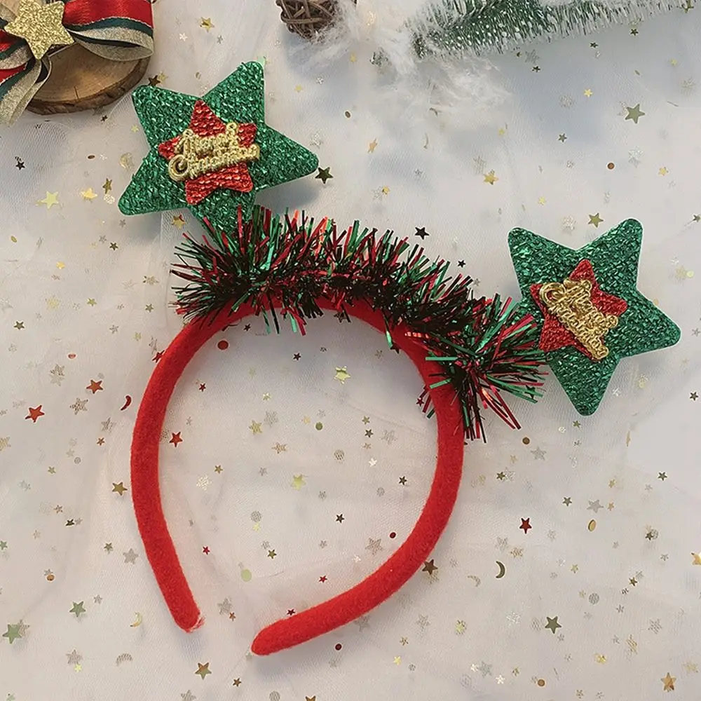 

Christmas Hat Party Dress Up Hair Band Elk Reindeer Christmas Decoration Antlers Headband Christmas Headband Female Hair Hoop