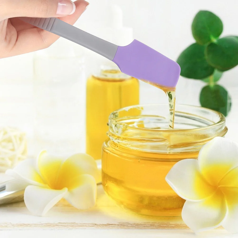 

4pcs Silicone Wax Spatula Professional Hair Removal Tool Multi-Function Depilation Applicator For Body Face Cream Waxing Supply