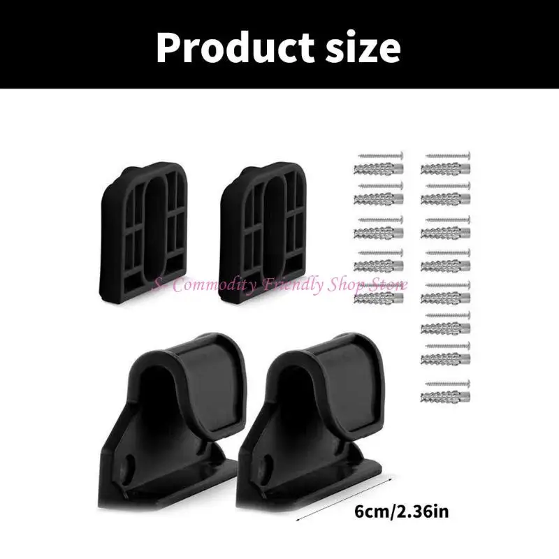 تشتمل الأجهزة البديلة لبوابة أمان الأطفال 85AE على خطاف تثبيت ومسامير تثبيت لتثبيت آمن في المنزل