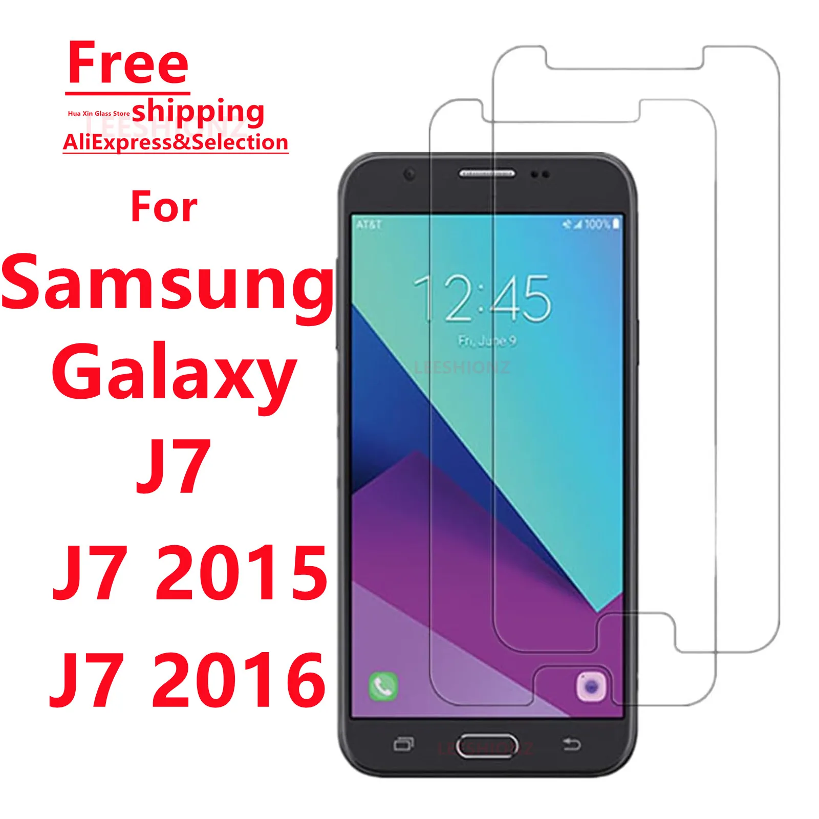 Protector de pantalla de vidrio templado para Samsung Galaxy J7 J72016 - Protección para smartphone compatible con la serie Samsung J7 J72016