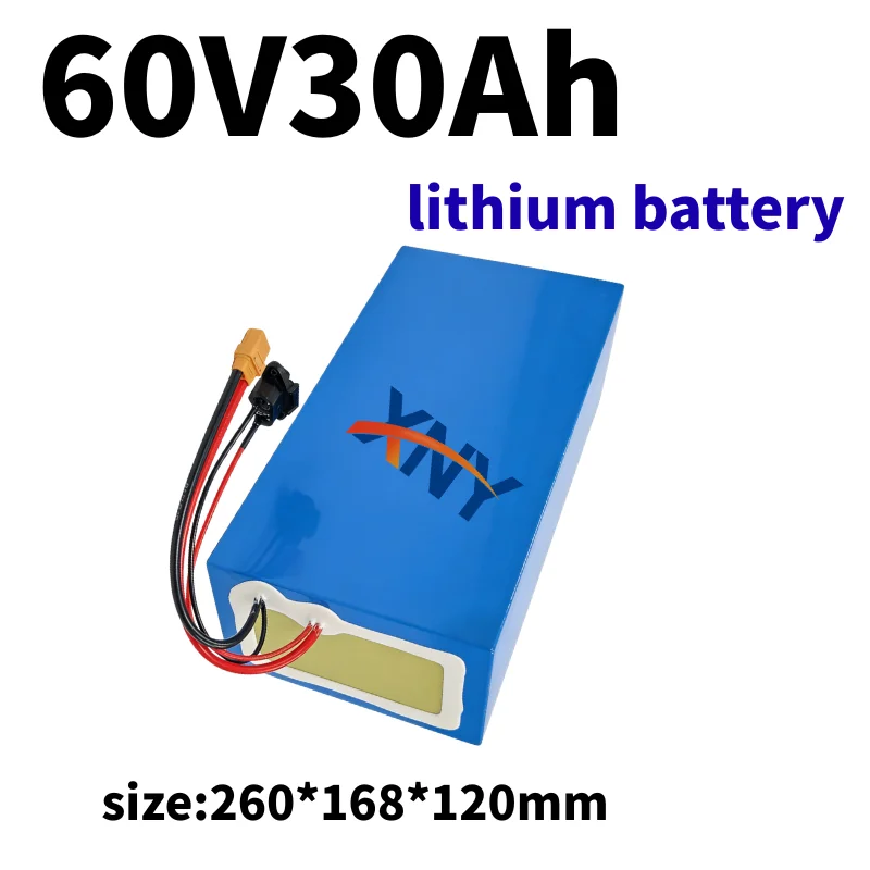 XNY 72V 5000W High Capacity Lithium Ion Battery for Two-Wheeler Citycoco Golf Cart EV 30Ah 50Ah 60V Backup Power 800W 10KW 14KW