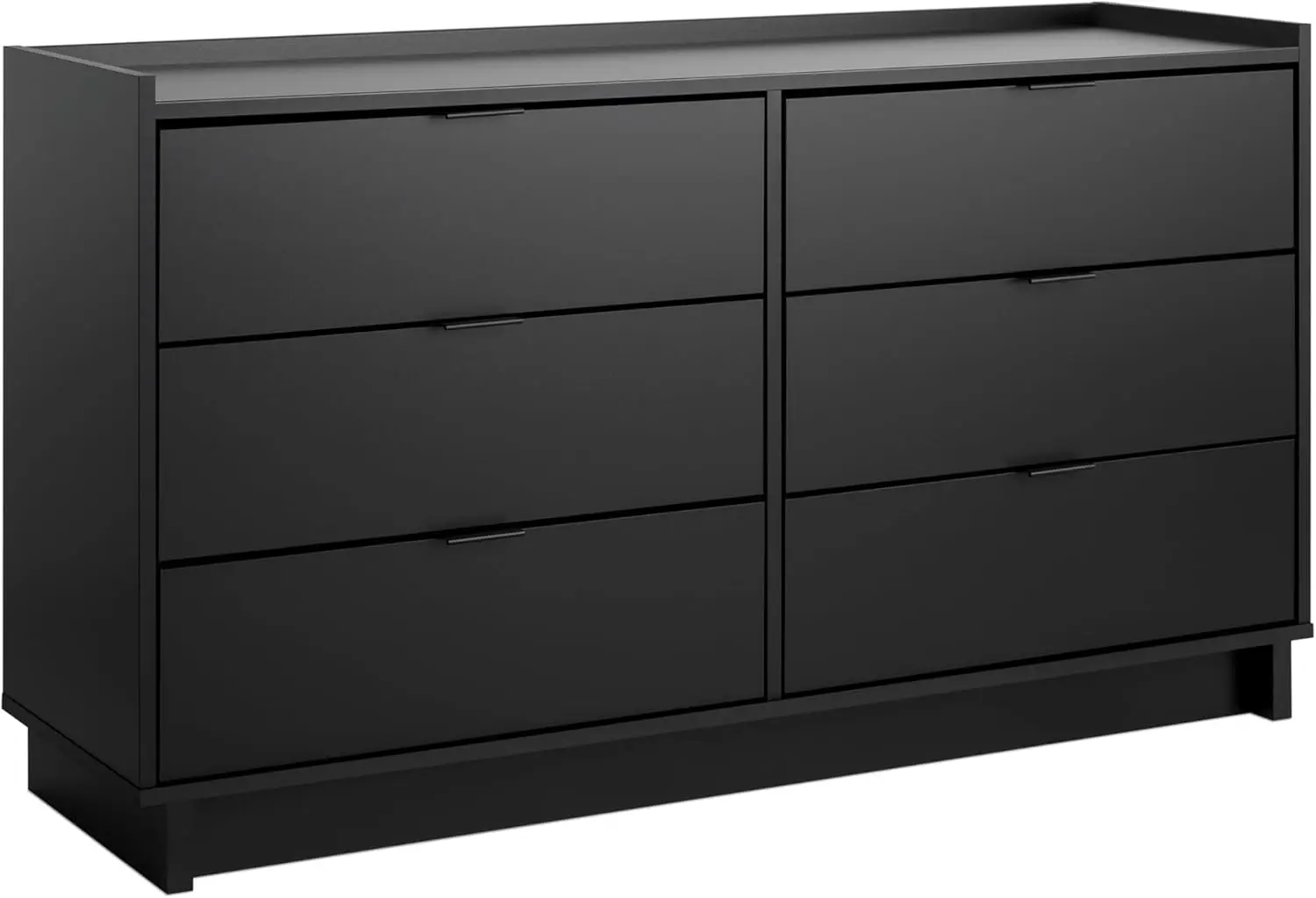 Modern 6 Drawer Double Dresser for Bedroom, Chest of Drawers, Modern Bedroom Furniture 52.5”wide x 16” deep x 29.5”tall