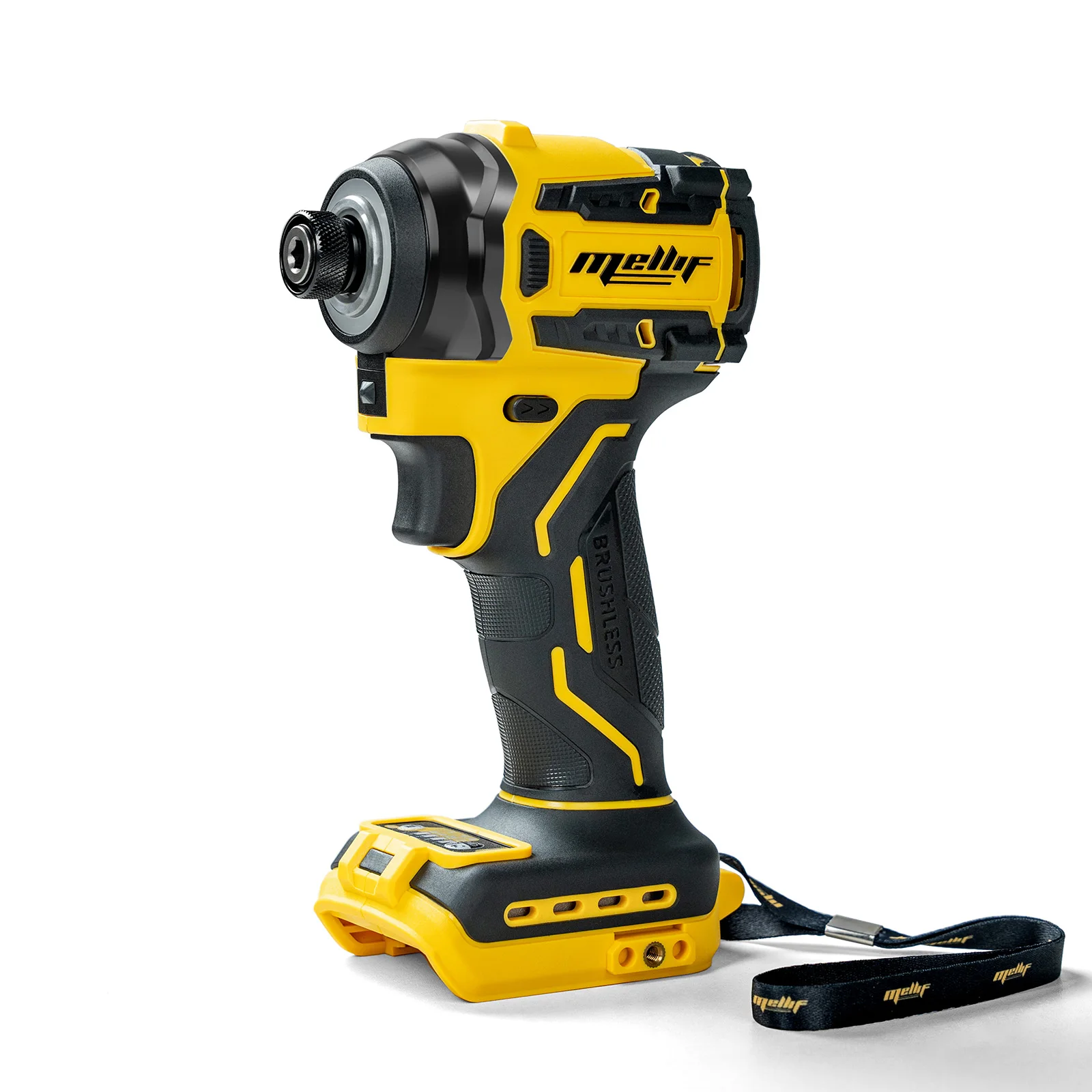 1/4-Inch Brushless Impact Driver Compatible with Dewalt 20V 60V Max Battery (Tool Only), 2212 In-Lbs Torque, 4-Speed, LED Light