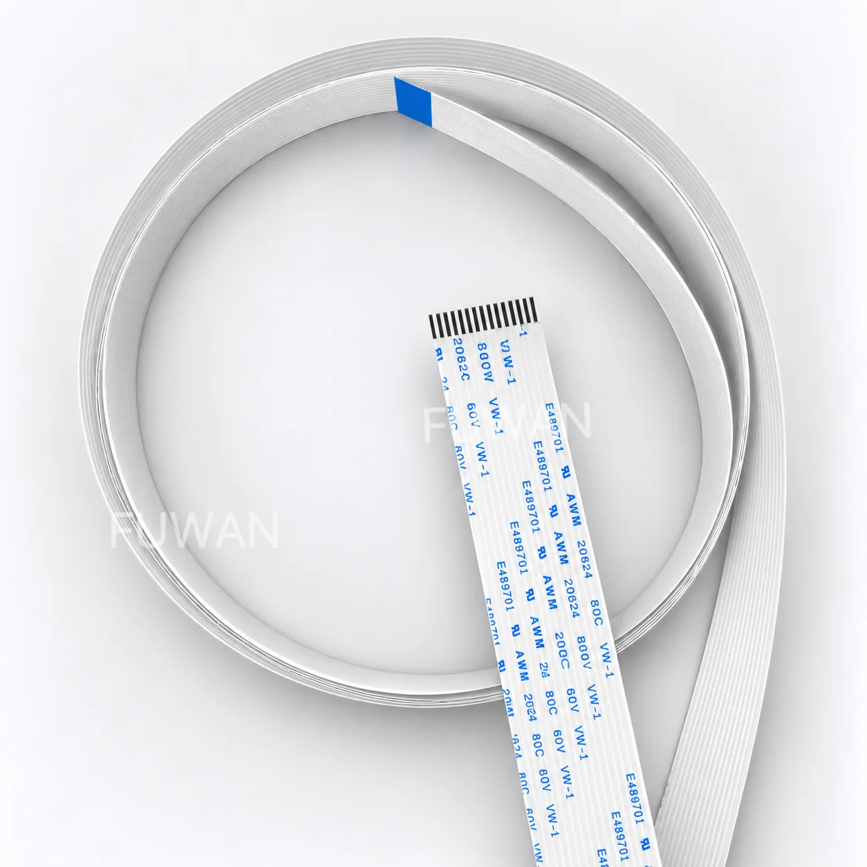 1PC FFC/FPC Extended Flexible Flat Cable Same Side 1.25mm Pitch 80cm 1m 1.1m 1.35m 1.9m 2.5m 3m 3.5m 4.5m
