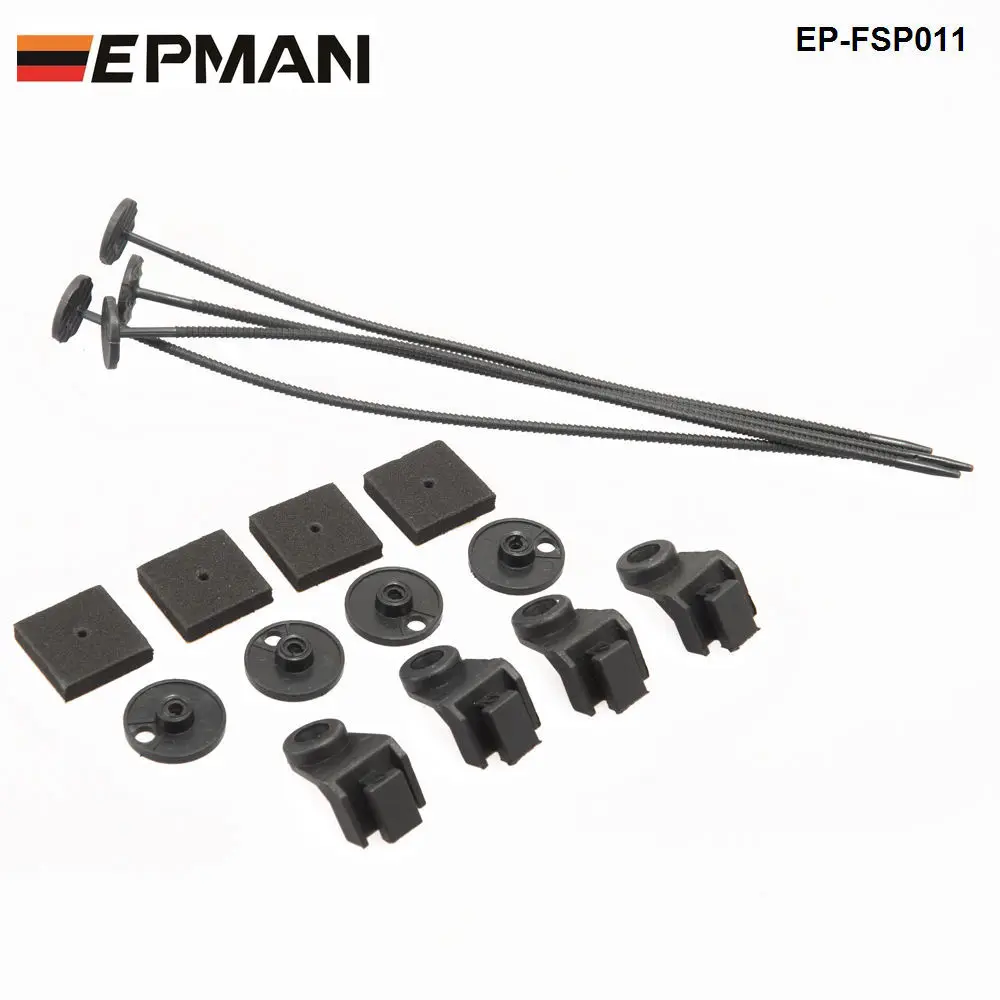 EPMAN Plastic Universal Radiator Mount Mounting Kit Electric Fan Tie Strap For All TCI Coolers and Radiator Fans EP-FSP011