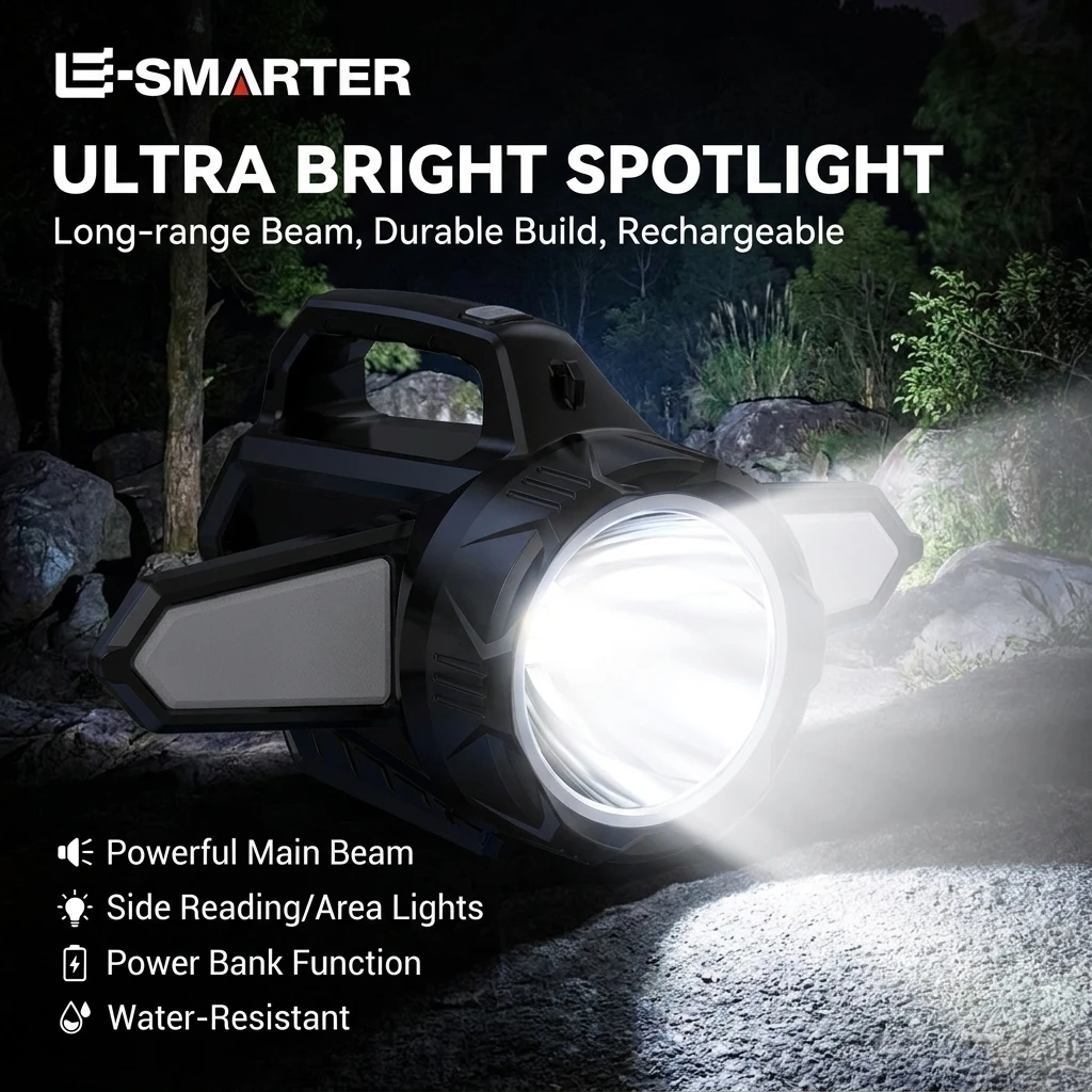Red Light Warning Solar Powered Lantern, High-Intensity Long-Range Emergency Lamp for Daily Home Use and Outdoor Camping