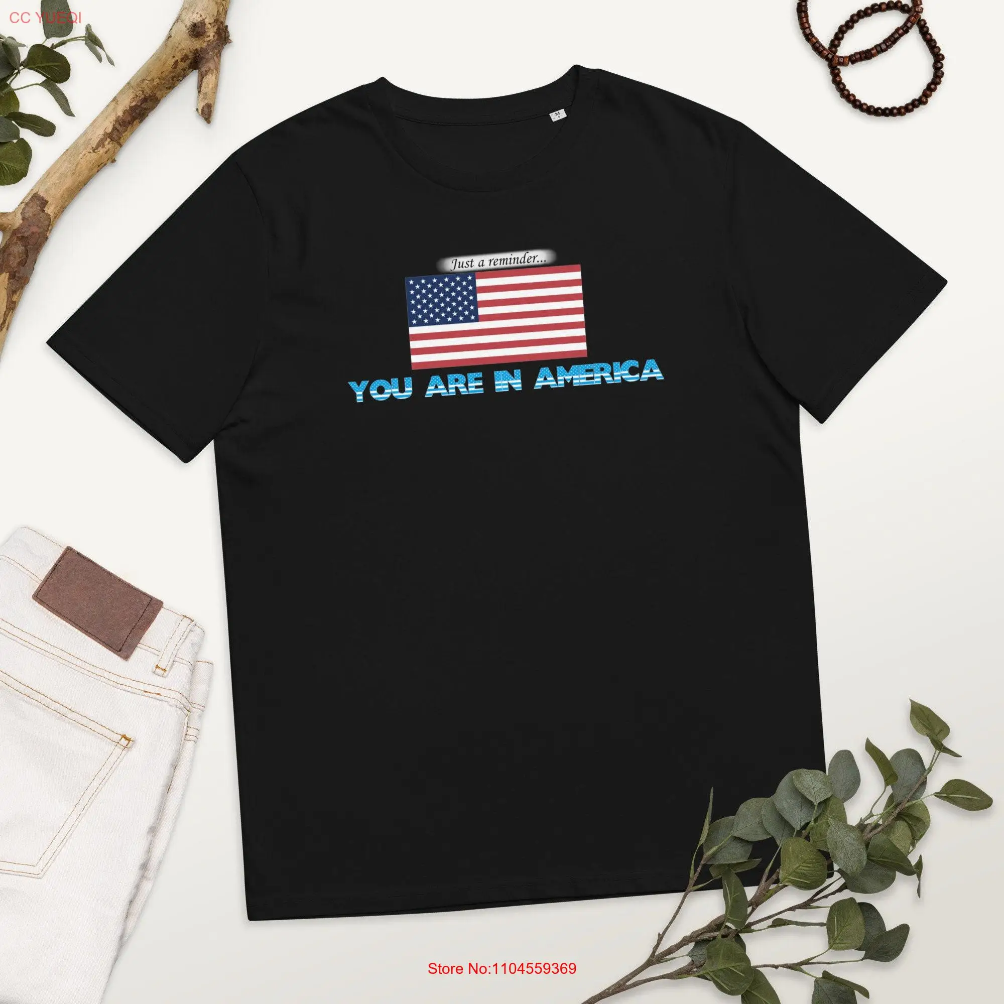 Just a Reminder USA T Shirt long or short sleeves