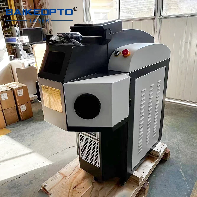 200W BK‑YJW200B Desktop Laser Jewelry Welder Built‑in Cooling System Micro Spot Welding Machine for Rings Bracelets