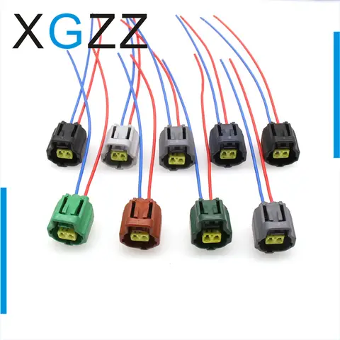 2 Pin Car Coolant Temperature Sensor Plug Wire Harness 1JZ-GTE 2JZ-GTE Miata IAC Connector For Toyota 178390-1 178390-2 178390-3