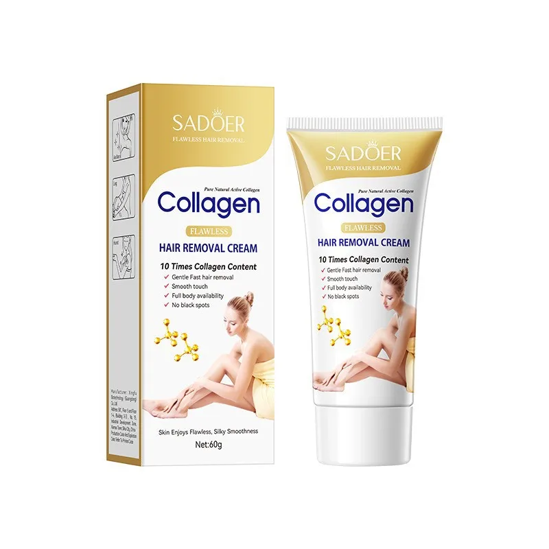 Crème d'épilation rapide indolore inhibiteur de croissance des cheveux bras aisselles jambes dépilatoire Permanent pour hommes femmes beauté soins de santé 60g