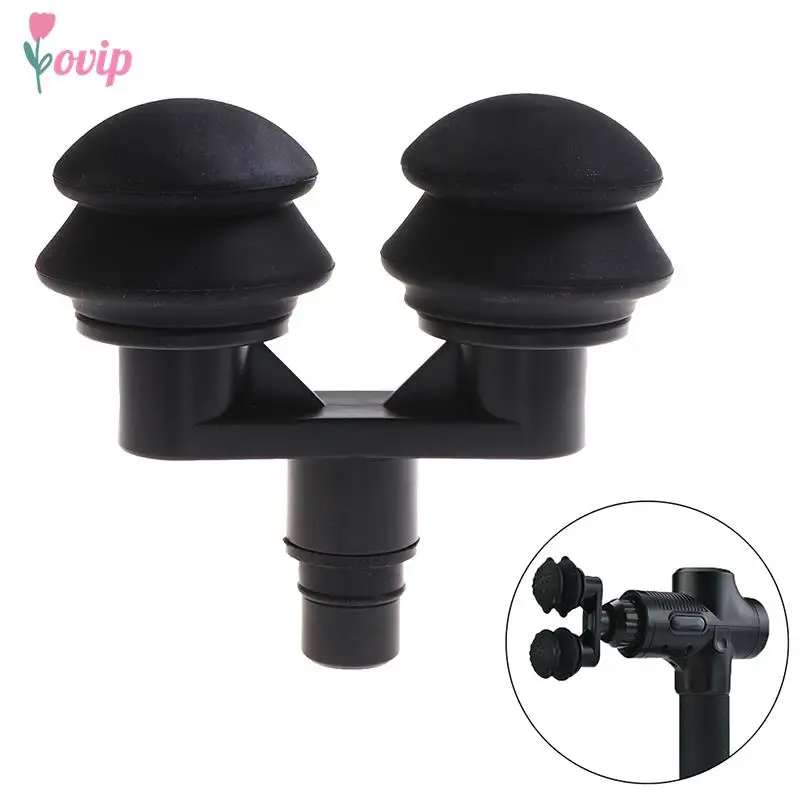 Universal Fascia Gun Massage Head Silicone Massage Head Set Body Relaxation Fascia Massager Gun Replacement Head Body Relax