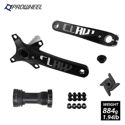 PROWHEEL Vevparti Hollowtech MTB Vev 104BCD 170/175MM Vevparti För Cykel Integrerad 32/34/36/38/40/42T Med Vevlager 8 best sales Hollowtech 2 - №8