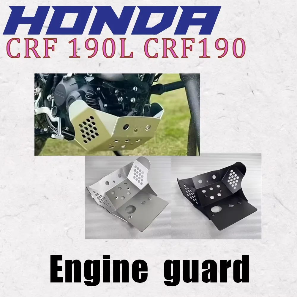 

New Fit CRF190L Motorcycle Accessories Engine Guard Bottom Cover Protective Cover For Honda CRF 190L CRF190