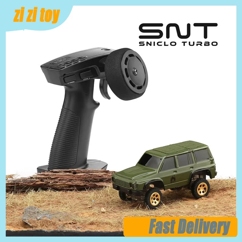 Sniclo-Voiture télécommandée FPV, immersion sans fil, 4 roues motrices RC, véhicule tout-terrain d'escalade, cadeau jouet pour garçon, 1:64, nouveau