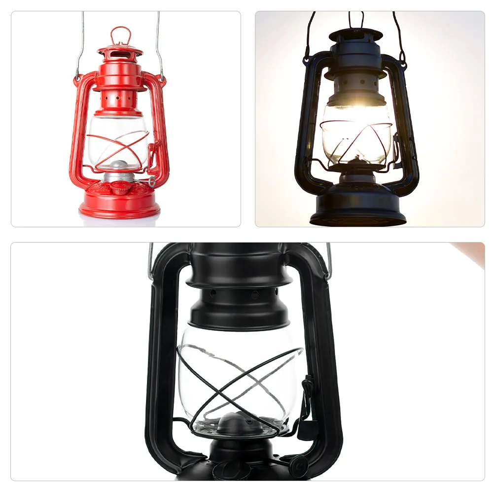 Clear Glass Oil Lamp Shade Vintage Retro Lamp Chimney Replacement for Living Room Bedroom Hallway Porch Decor Bright