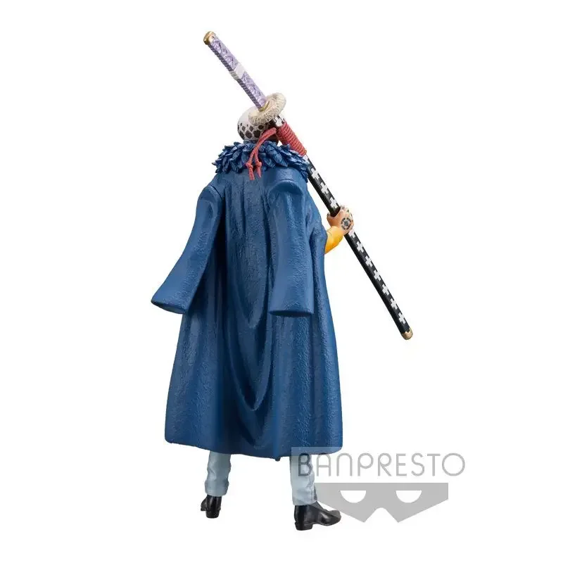 Originele Echte Banpresto Een Stuk 17 cm Trafalgar Law Wanno Land PVC Collection Model Speelgoed Voor Kinderen Actiefiguren