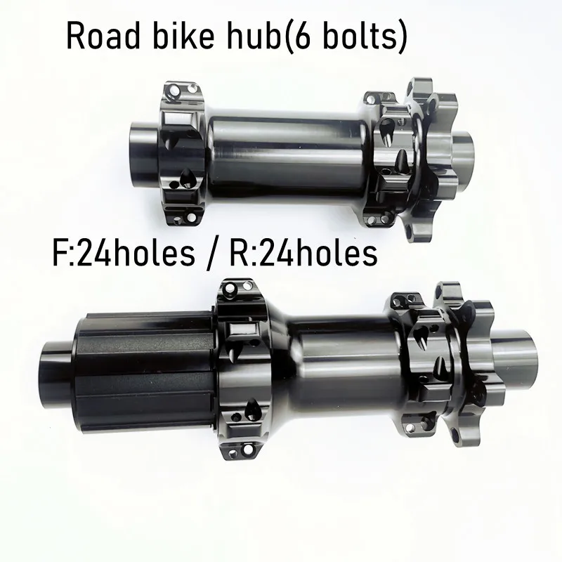 

All 24Holes For Road Bike Shimano Hub Super Light 6 Bolts Disc Brake HG Shimano Hub 4 Ratchet Sealed Bearings Hub