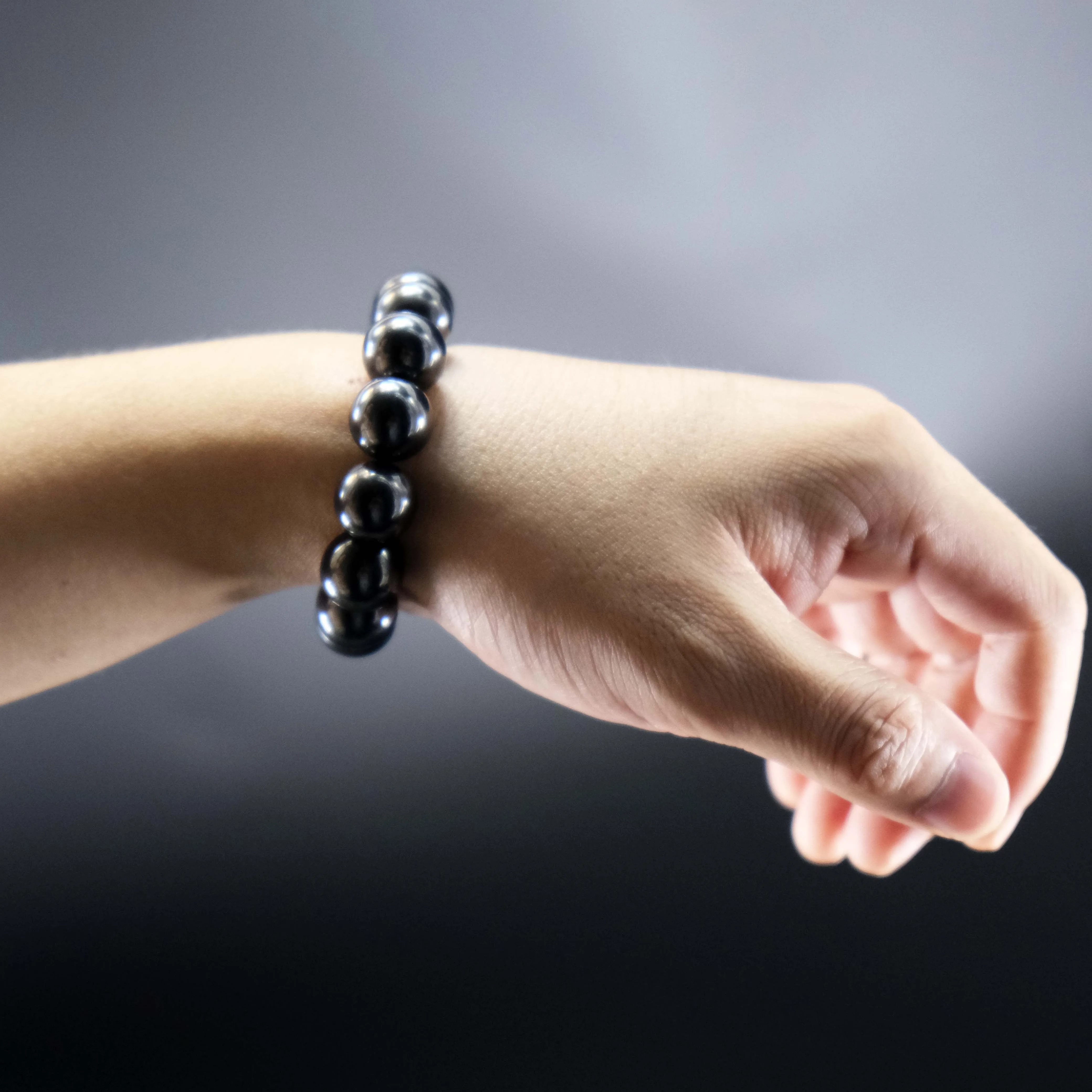 ROUND Black Polished Magnetic Spherical Fridge Magnets With Health Care Magnetic Beads For Decompression And Sound Magnet