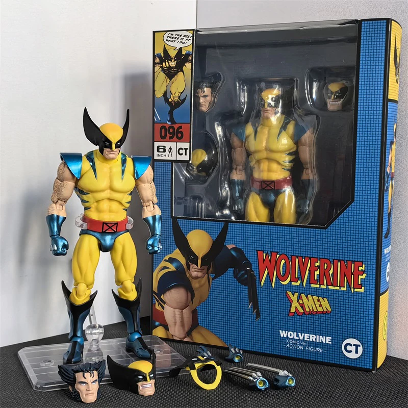 Genuine Ct Toys Wolverine Anime Figure Mafex 138 Deadpool 3 Movie