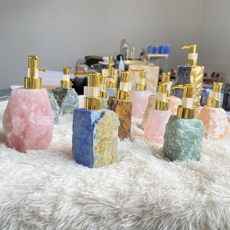 Light Luxury Nordic Pressing Portable Liquid Soap Dispenser Creative Simple Random Style Packaging Pressing Soap Bottle LH499