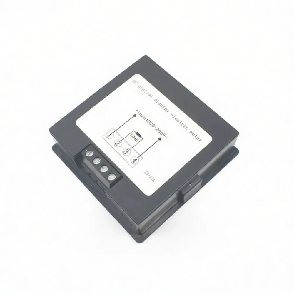 Industrial DC Digital Power Monitor Gauge 6V To 200V Voltmeter Ammeter For Electronic Equipment Maintenance System Debug