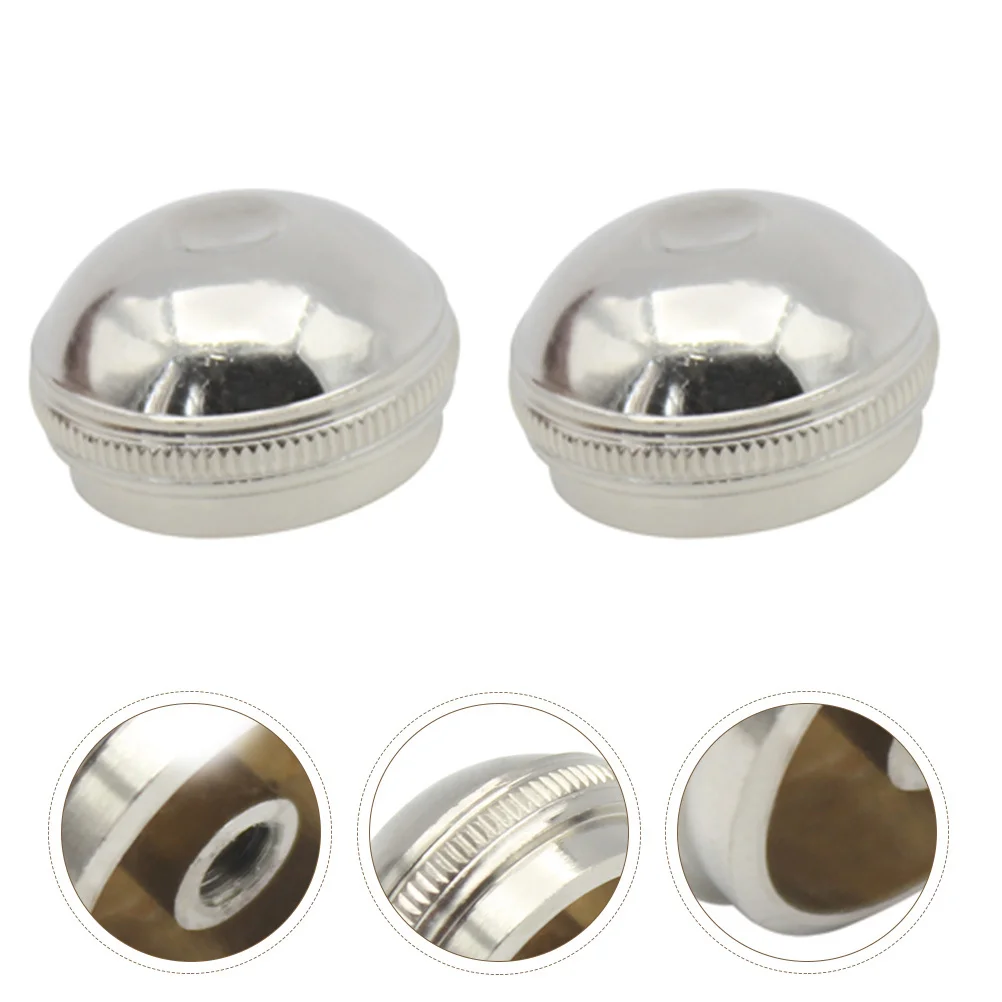 

2pcs Copper Head Screws Silver Durable Replacement For Flute Repairing Supplies Musical Instrument Accessories Flute Parts