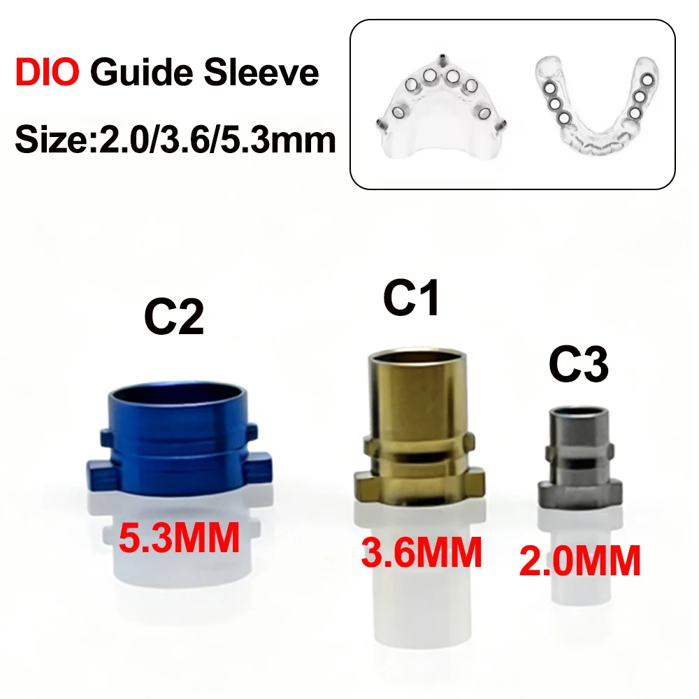 

DIO Implant Depth Control System Featuring Digital Guide Sleeve and Precision Surgical Kit