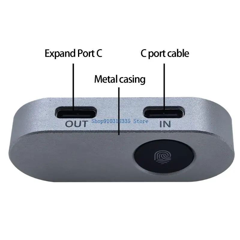 Biometric Fingerprint Unlocker Reader For PC 10 11 With Metal Body And Quick Response Fingerprint Login Device