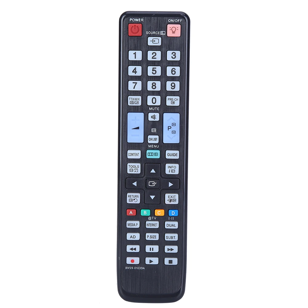 TV Remote Control for Samsung Remote Control Replacement Smart TV Remote Control Television Controller for Samsung BN59-01039A