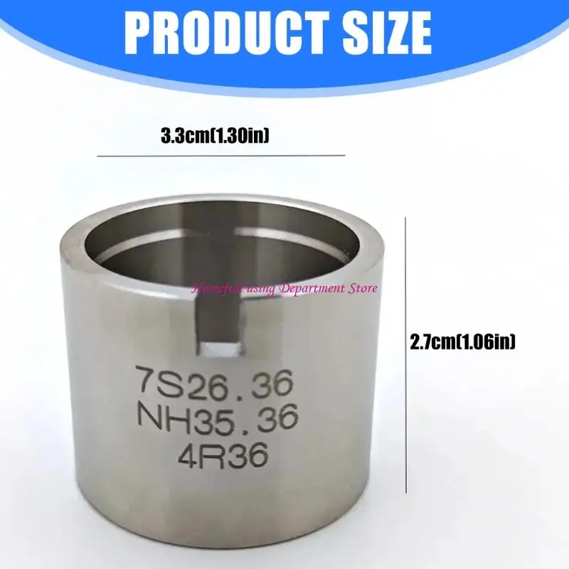 No Adjustable Watch Repair Clamp Tool For SKX007 NH35 Movements Sturdy Nonrust Steel Base Assembly Disassembly Hand Replacement