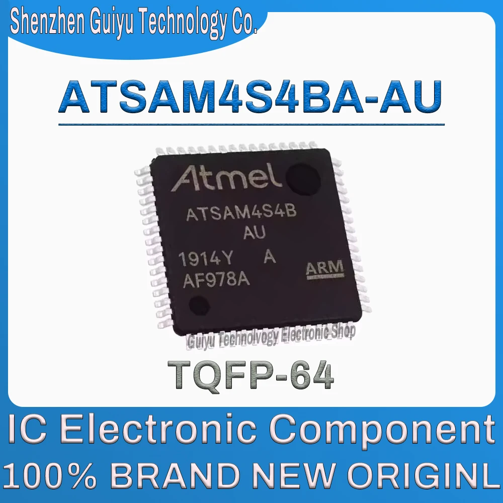 

ATSAM4S4BA-AU ATSAM4S4BA ATSAM4S4 ATSAM4 ATSAM TQFP-64 IC MCU Chip