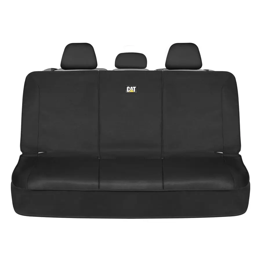 

Flexfit Black Rear Seat Cover for Car, SUV, amp Truck Durable Canvas Material Back Car Seat Covers 60 40 Split Bench Protector B